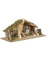 Stable with Nativity Landi Moranduzzo series cm 53.5x25xh21