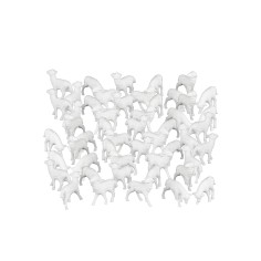 Set 50 Pecore assortite cm 3,7x3x3 h