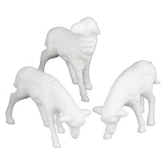 Set 50 Pecore assortite cm 3,7x3x3 h 2