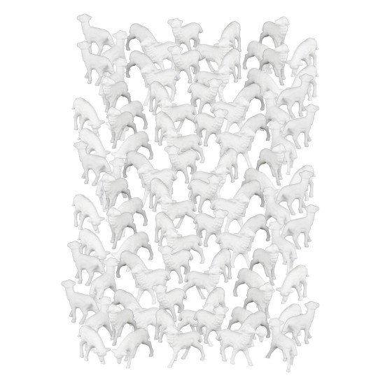 Set 100 pecore cm 2,5x2,5 h