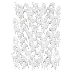 Set 100 pecore cm 2,5x2,5 h 2