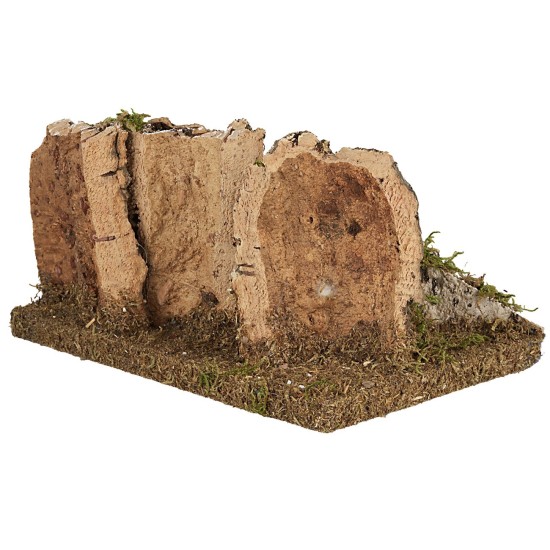 Tratto di mare con scogliera cm 19x15x12h mare, profondità