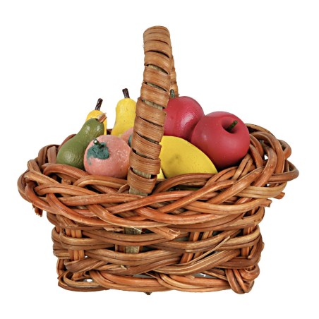 Cesta con frutta assortita 5x4x5h cm