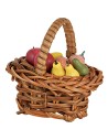 Cesta con frutas surtidas 5x4x5h cm