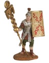 Legionario romano con escudo y signum serie Oliver 10 cm