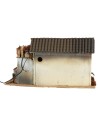 Farmhouse with functioning water mill, dimensions 50x25.5x27 cm.
