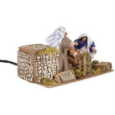 Natività in movimento 12 cm base, altezza, serie, maria 2