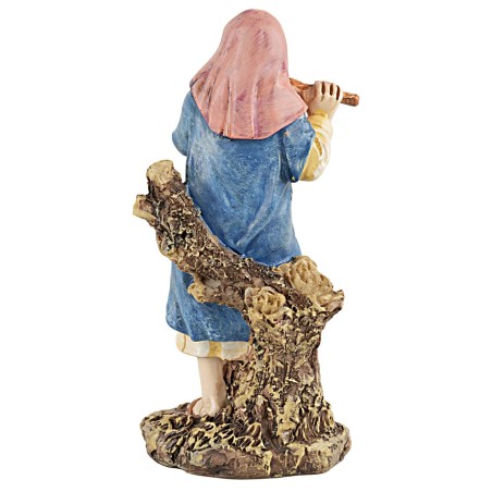 Pifferaia in resina serie Martino Landi 12 cm pifferaia