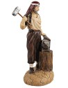 Resin blacksmith series Martino Landi 12 cm series, resin, base