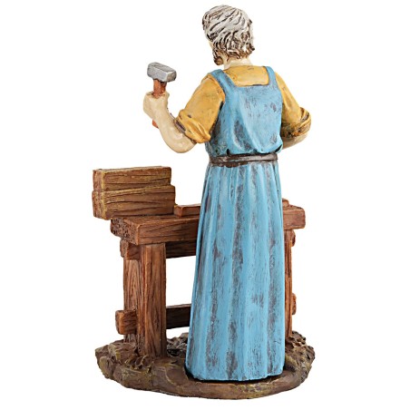 Falegname in resina serie Martino Landi 12 cm base, serie