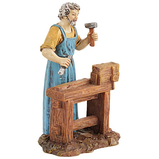 Falegname in resina serie Martino Landi 12 cm base, serie