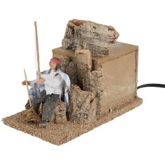 Pescatore in movimento serie cm 10 base, bowed, jesus, 12cm 2