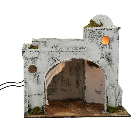 Ambiente arabo illuminato cm 31x20x31h ambiente, illuminato