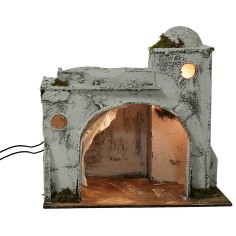 Struttura araba illuminata cm 31x20x31h