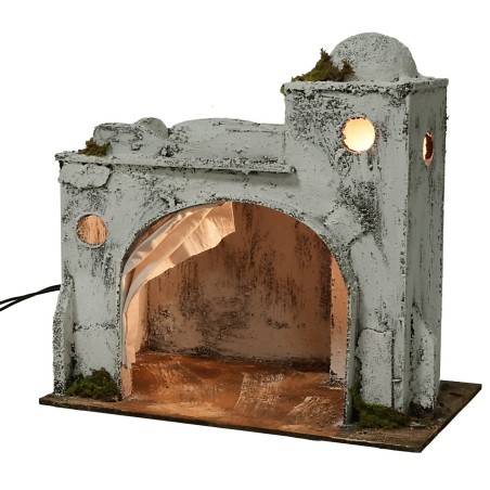 Ambiente arabo illuminato cm 31x20x31h ambiente, illuminato