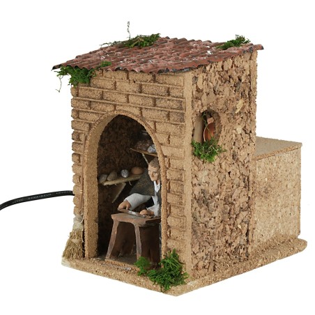 Donna che impasta 10 cm in movimento