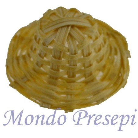 Cappello in paglia Ø cm 2,5 Mondo Presepi