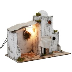 Abitazione araba illuminata 38x20xh28 cm araba, abitazione 2