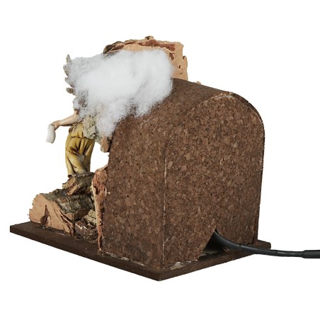 Angelo in movimento cm 10x15x13 h movimento, corrente