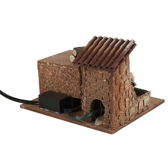 Caldarrostaia 12 cm in movimento cm 17x15x12 h 17x15x12