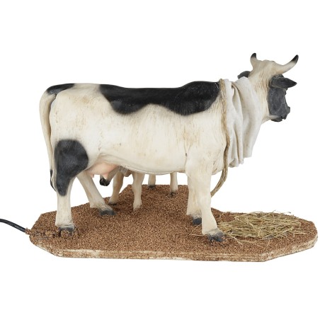 Vaca con ternero en movimiento para estatuas de 30 cm