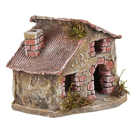 Casetta deluxe cm 10x7,5x8,5h nativity, scene, height, statue