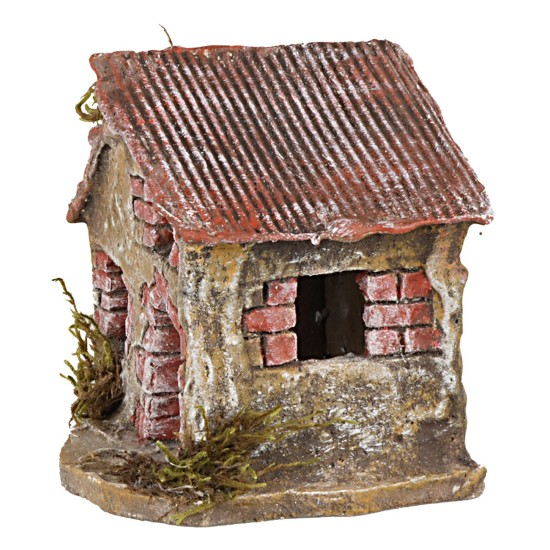 Casetta deluxe cm 10x7,5x8,5h nativity, scene, height, statue