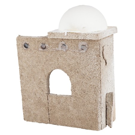Casa araba con tenda cm 17,5x8x20 statue, altezza, sughero