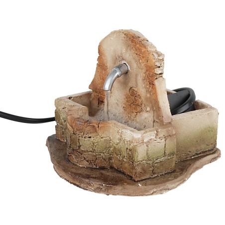 Fontana funzionante in resina cm 13x11,5x11 h fontana