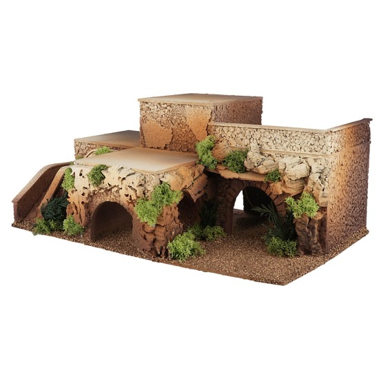 Base su più livelli cm 50x30x20,5 h altezza, come, delle