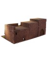 Escenario de varios niveles con escala de 50x30x21 cm de altura