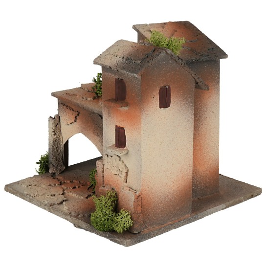 copy of Borgo con passaggio centrale cm 15x15x14 borgo