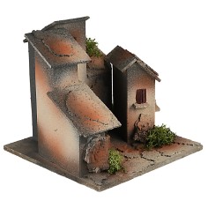 Borgo angolare cm 15x15x14 h borgo, 15x15x14, angolare Mondo 2