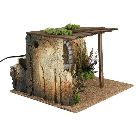 Capanna per presepe cm 30x30x21h 30x30x21h, presepe, capanna