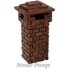 Fireplace in resin, available in various sizes: