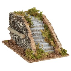 Scalinata piccola per presepe 20,5x12x10 cm statue, altezza