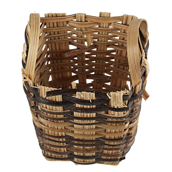 Wicker basket with handles, 7 cm height, wicker, recommended