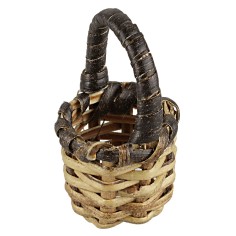 Cesto in vimini Ø 1,5 cm con manico