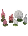 copy2 of Set 3 galline in resina per statuine da 15-20 cm base
