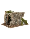Left curved staircase for nativity scene cm 17.5x24x14 h