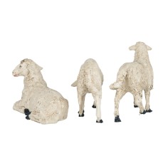 Set 3 pecore per statuine cm 30 statuine, pecore Mondo Presepi 2