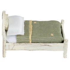 Letto bianco ad una piazza cm 4x7x5 h piazza, 4x7x5, letto
