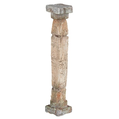 Colonna scanalata cm 3,5X3,5X17 h 5x17, scanalata, colonna