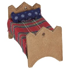 Letto ad una piazza cm 4,5x7,5x4,5 h piazza, letto Mondo Presepi 2