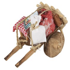 Carretto dello sfratto in legno cm 8x6,5X6 h legno 2