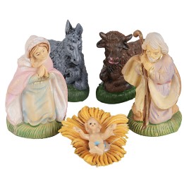 Natividad 5 figuras serie 8 cm