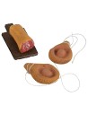 Set de tabla con dos jamones