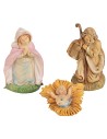 Natividad 3 piezas serie 8 cm