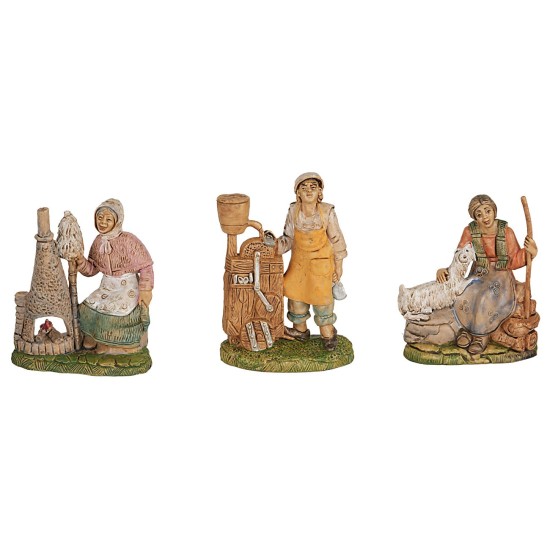 copy of Re Magi in resina serie 8 cm resin, wise, king