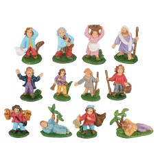 Set 12 pastori cm 3,5
